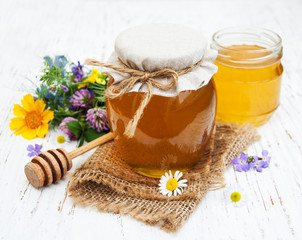 Honey and wild flowers