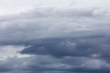 Fototapeta na wymiar Dark cloud before raining background