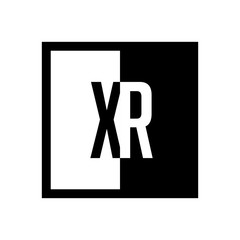 initial square half logo