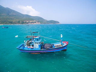 Fototapeta na wymiar Vietnamese boat
