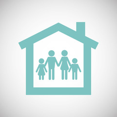 Insurance design. Safety icon. Isolated illustration