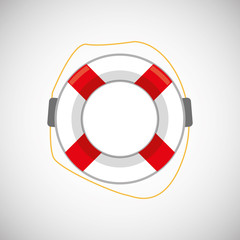 Insurance design. Safety icon. Isolated illustration