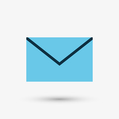 Email design. envelope icon. Isolated illustration