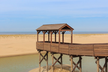 Seawall in North Holland
