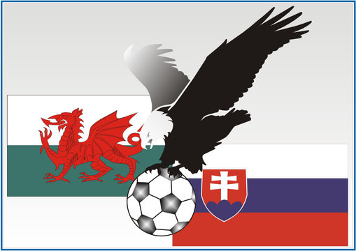 Fußball in FRANKREICH 2016 - Gruppe B
WALES - SLOWAKEI