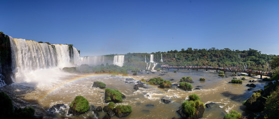 Argentinian side of Iguassu Falls