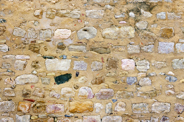 Fototapeta na wymiar Abstract architectural detail in the old town of Faro - Capital of Algarve - Portugal, Europe