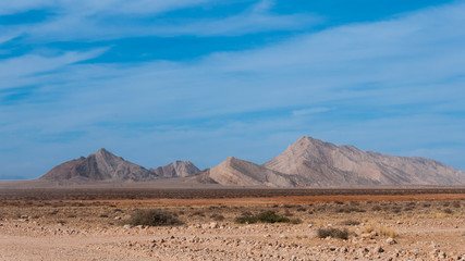 Felsformation des Naukluft-Gebirges; Namibia
