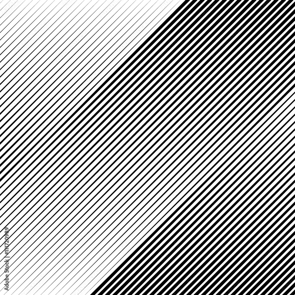 Poster oblique, diagonal lines edgy pattern, monochrome background.