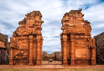 San Ignacio-Mini mission founded in 1632 by the Jesuits