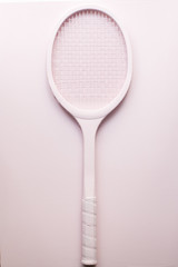 Pink racket tennis - 111726157