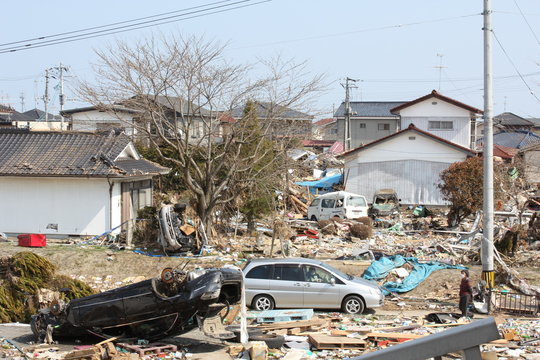 東日本大震災の被災地
