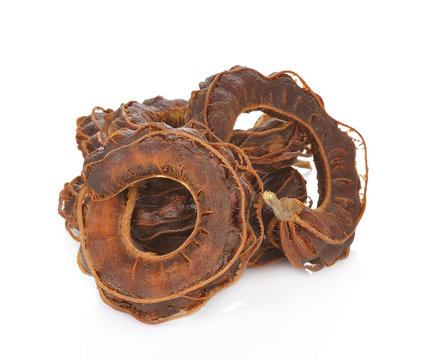 Tamarind isolated on white background
