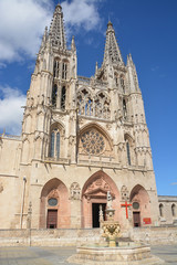 Fototapeta na wymiar Catedral de Burgos, España