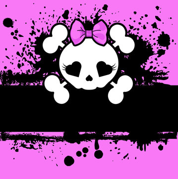 Pink Skull