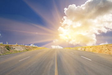 Fototapeta premium Rural road