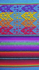 colorful material from South America