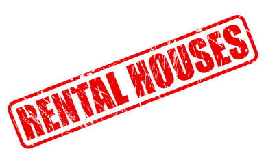 RENTAL HOUSES red stamp text