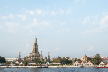 Wat Arun and its Sophisticated Architecture in day light
