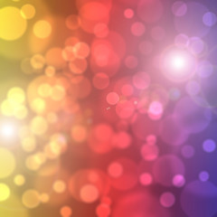 Violet Festive Christmas abstract bokeh background