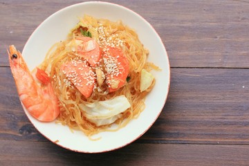 Korean noodles
