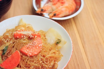 Korean noodles