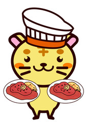 イタリア料理と動物シリーズ