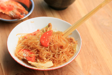 Korean noodles