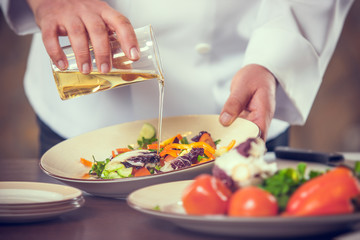 Cooking salad