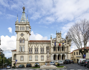 Fototapeta na wymiar Town Hall, Sintra, Portugal