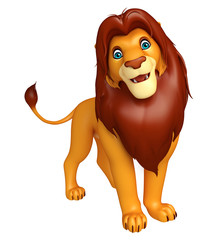 fuuny Lion cartoon character