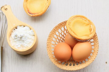 egg tart with tasty