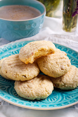 Coconut crunchy cookies