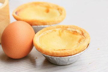 egg tart with tasty