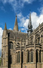 Fototapeta na wymiar St Martin's Cathedral, Ypres, Belgium