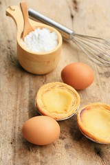 egg tart with tasty