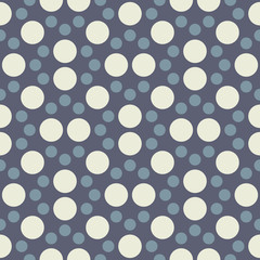 Vector modern seamless colorful geometry dot pattern. color abstract geometric background. pillow and bed sheet multicolor design. creative art deco. hipster fashion print