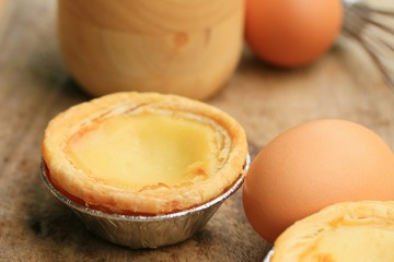 egg tart with tasty