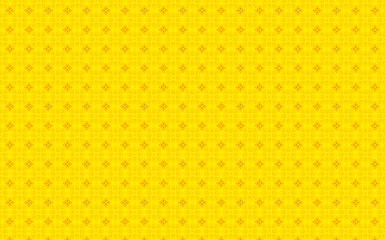 Yellow vintage Thai traditional pattern background