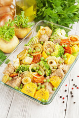 Meat stew with vegetables