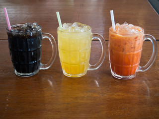 thai tea beverage