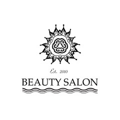 Logo for beauty salon Vector Illustration