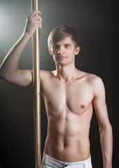 Pole Dance Male Athlete