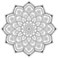 Fototapeta premium Vector indian Mandala
