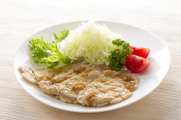 豚肉の生姜焼き