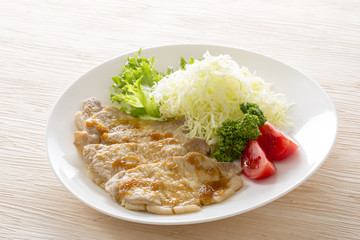 豚肉の生姜焼き