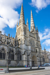 Fototapeta premium Gothic Bordeaux Cathedral