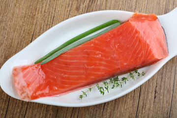 Salmon fillet