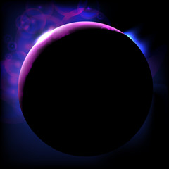 Sfondo Astratto Pianeta Spazio