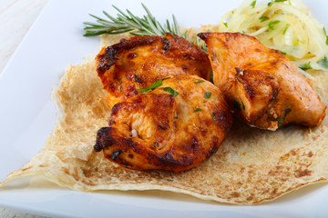Chicken breast bbq